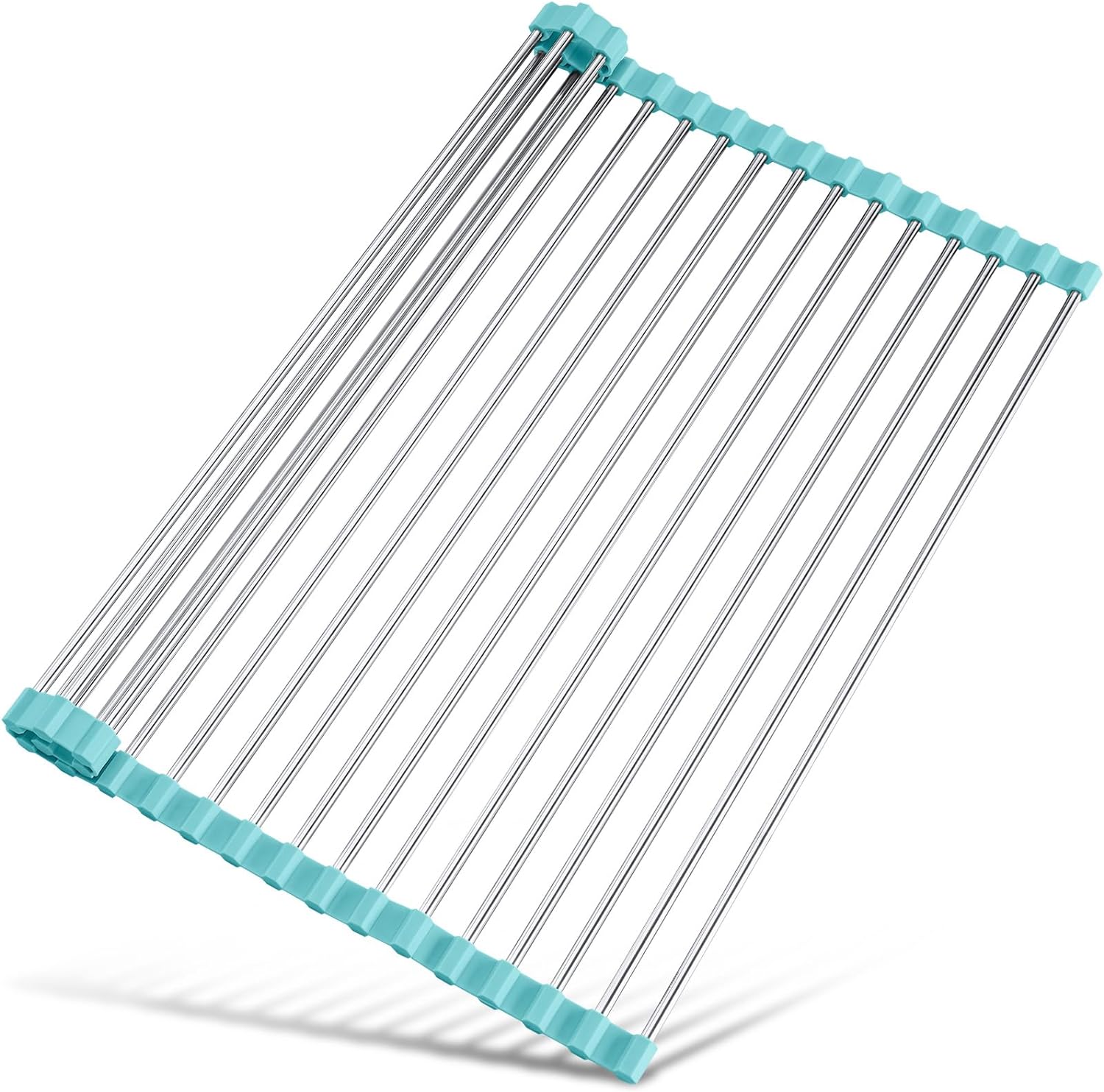 Roll-Up Dish Drying Rack, Silicone Edges, Foldable Kitchen Rack, Heat Resistant, Food Safe for Dishes, Cookware -Supports up to 70 lbs Roll-Up Dish Drying Rack, Silicone Edges, Foldable Kitchen Rack, Heat Resistant, Food Safe for Dishes, Cookware -Supports up to 70 lbs